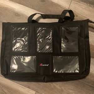 Carnival•Black tote•photo bag